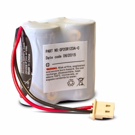 Batteri GP2CR123A-C til alarm 6 volt 1400 mAh 